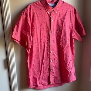 Men's Pink Button-Down Shirt